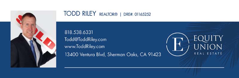Todd Riley - Granada Hills Real Estate Agent Signature